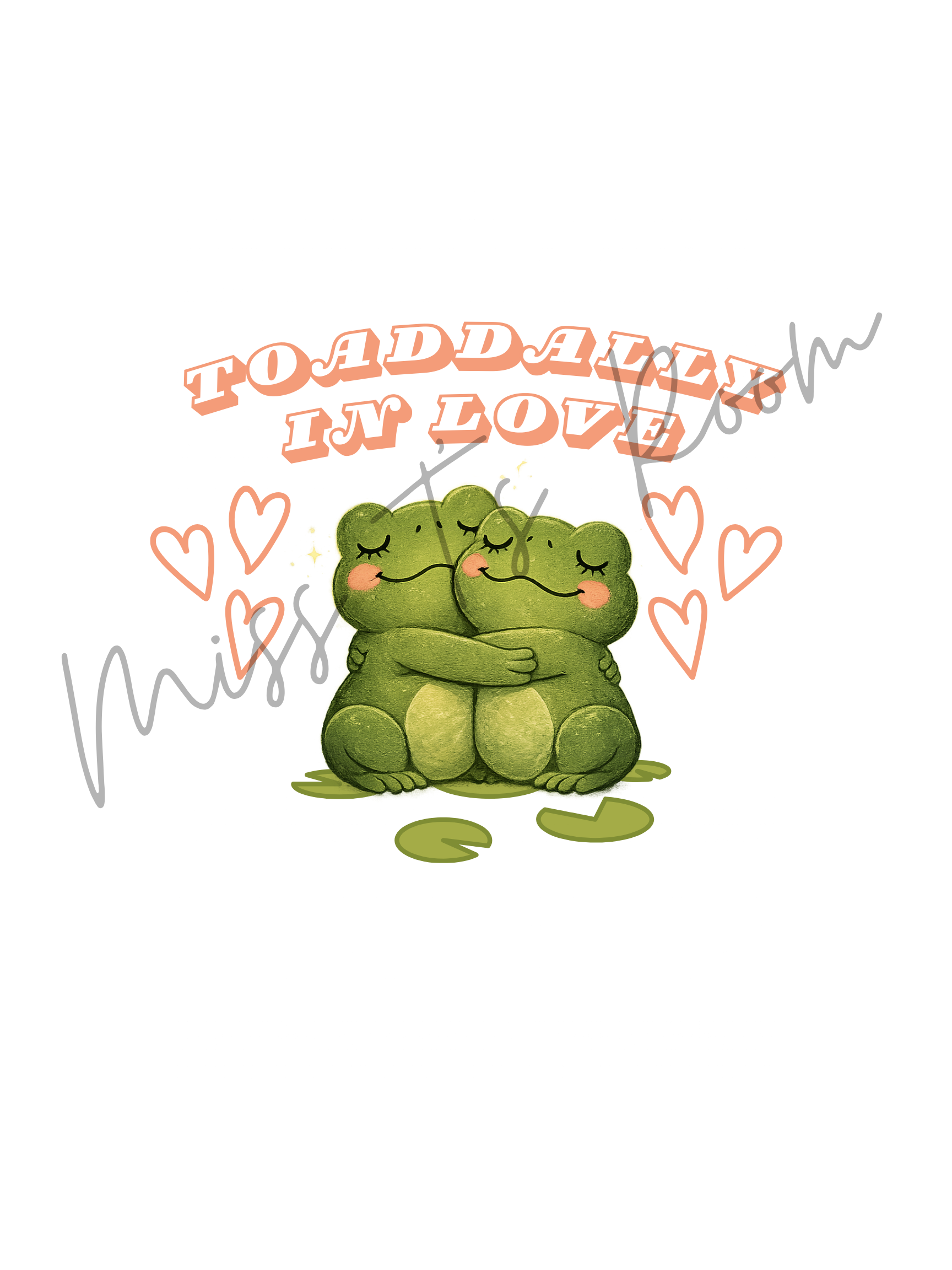 Toaddally in love PNG